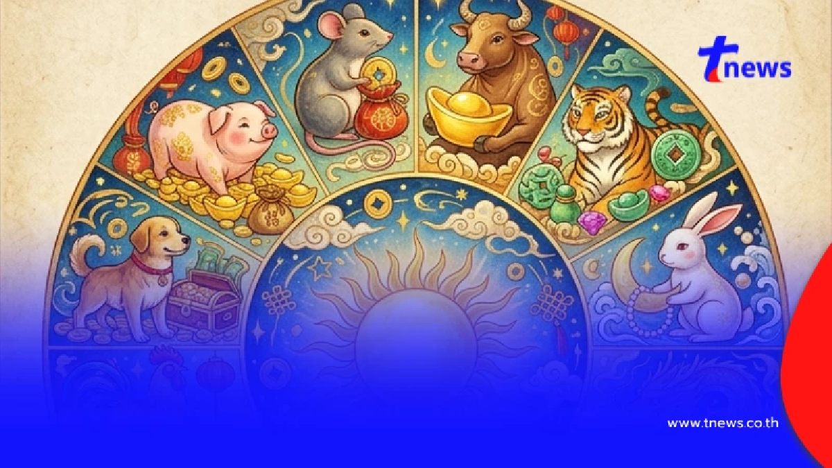 เคาะ 1 นักษัตร ดวงการเงินสุดปัง เดือน เม.ย. 69 มีโอกาสได้โชคลาภ