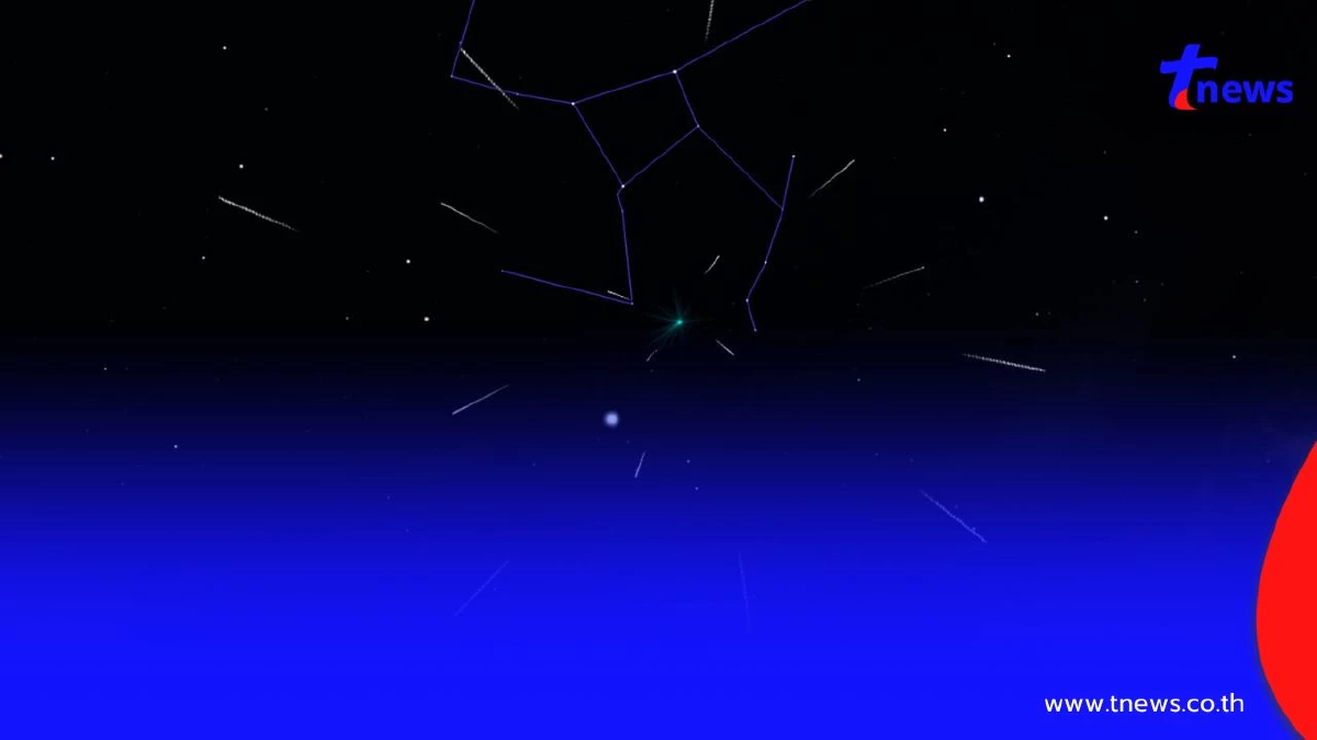 คืนนี้ห้ามพลาด! "ฝนดาวตกไลริดส์" พุ่งสูงสุด 18 ดวง/ชั่วโมง