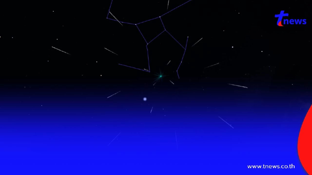 คืนนี้ห้ามพลาด! "ฝนดาวตกไลริดส์" พุ่งสูงสุด 18 ดวง/ชั่วโมง