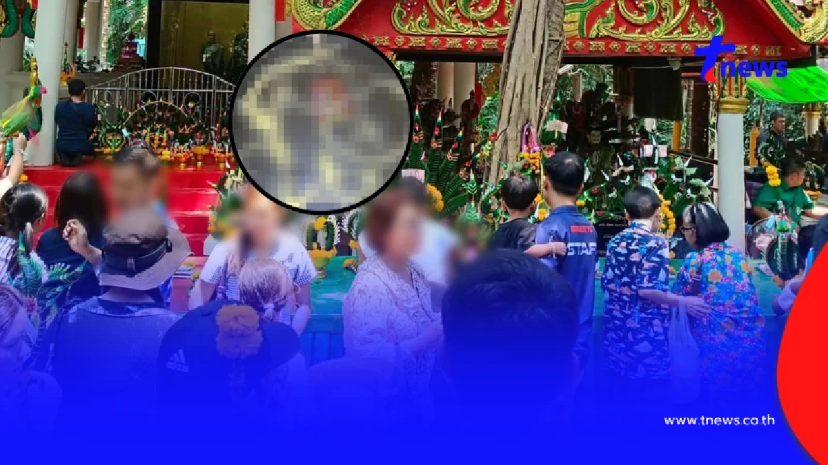 แห่ขอพรปู่ศรีสุทโธล้นคำชะโนด ขนลุกเลขธูป-ขันน้ำมนต์ ตรงกันเป๊ะ