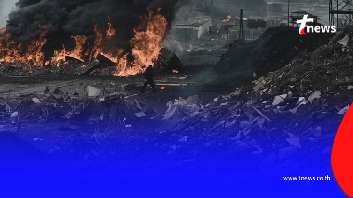ไฟไหม้บ่อขยะ อันตรายกว่าที่คิด หลายคนไม่รู้ว่ากำลังเสี่ยง
