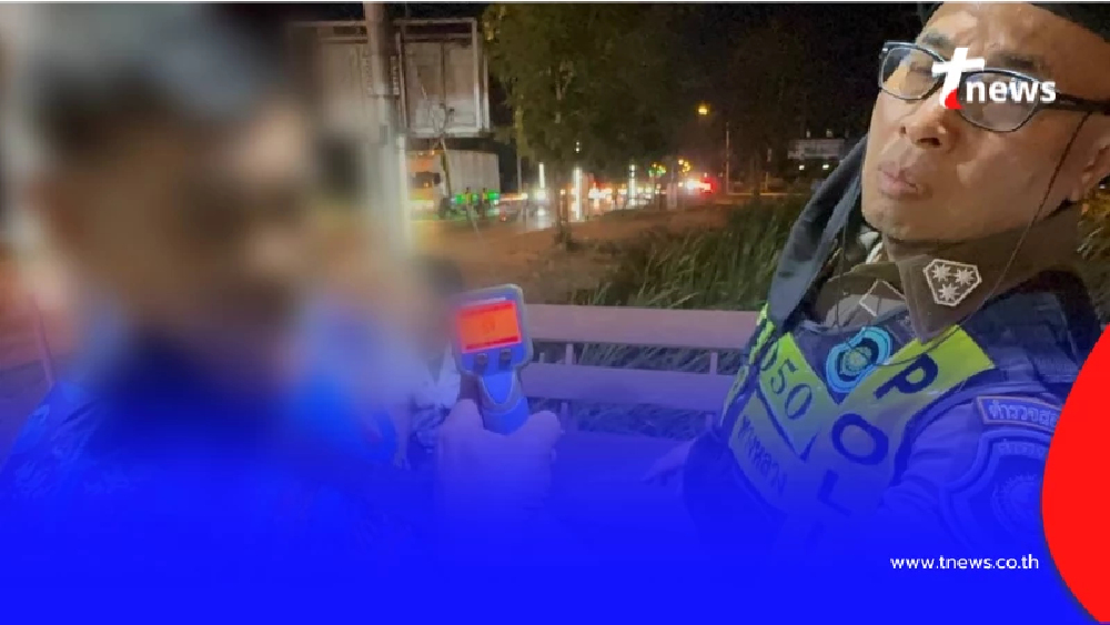 ขี่เซเข้าด่าน ตร.ทางหลวงราชบุรีรวบ 2 มอเตอร์ไซค์เมาหนักที่โพธาราม