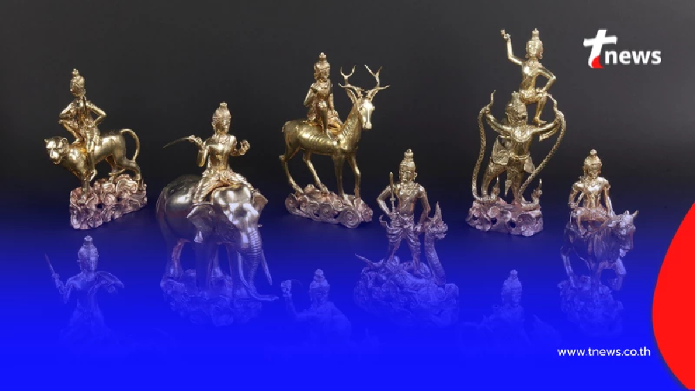 เสริมดวงรับปีใหม่ไทย สรงน้ำพระธาตุ-เทวดานพเคราะห์ 9 องค์