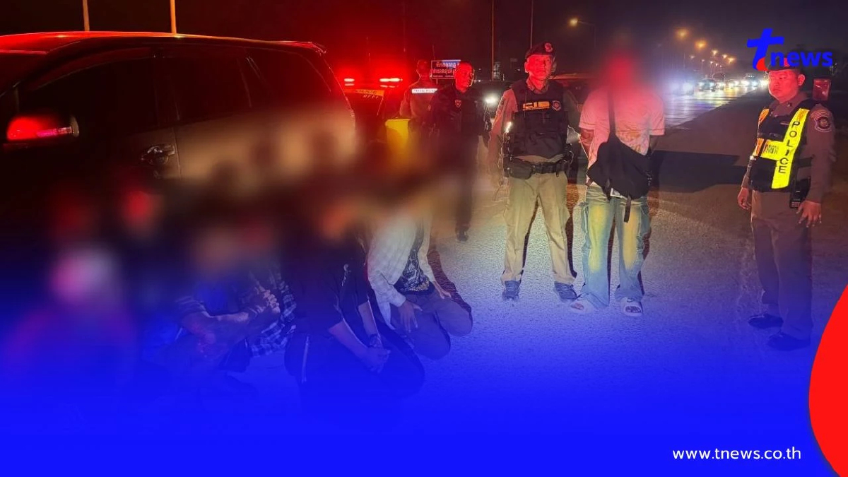 รวบ 14 แรงงานเถื่อน ซุกเก๋งตบตาตำรวจ คนขับรับทำมาแล้วหลายครั้ง!