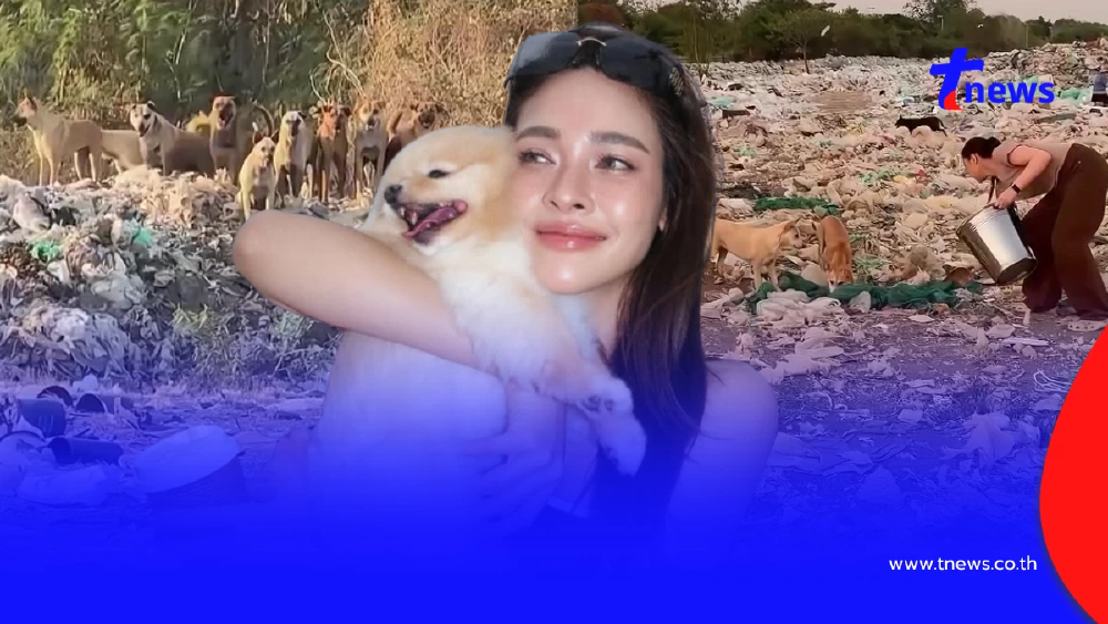 ปุ๊กลุก-ไมค์ ควงคู่ลุยคลองหลวง เลี้ยงอาหารหมาจรนับร้อย