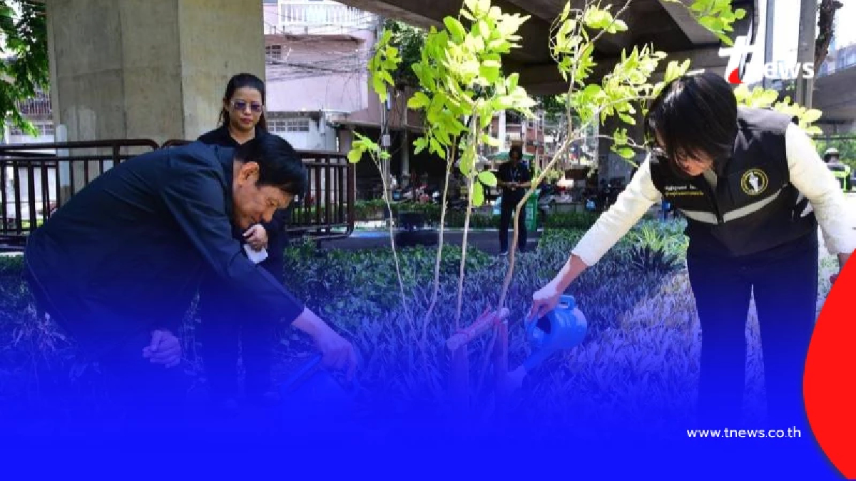 พญาไทดีต่อใจ เปิดสวนใกล้บ้าน-ห้องหลบร้อน แยกขยะลดค่าไฟ