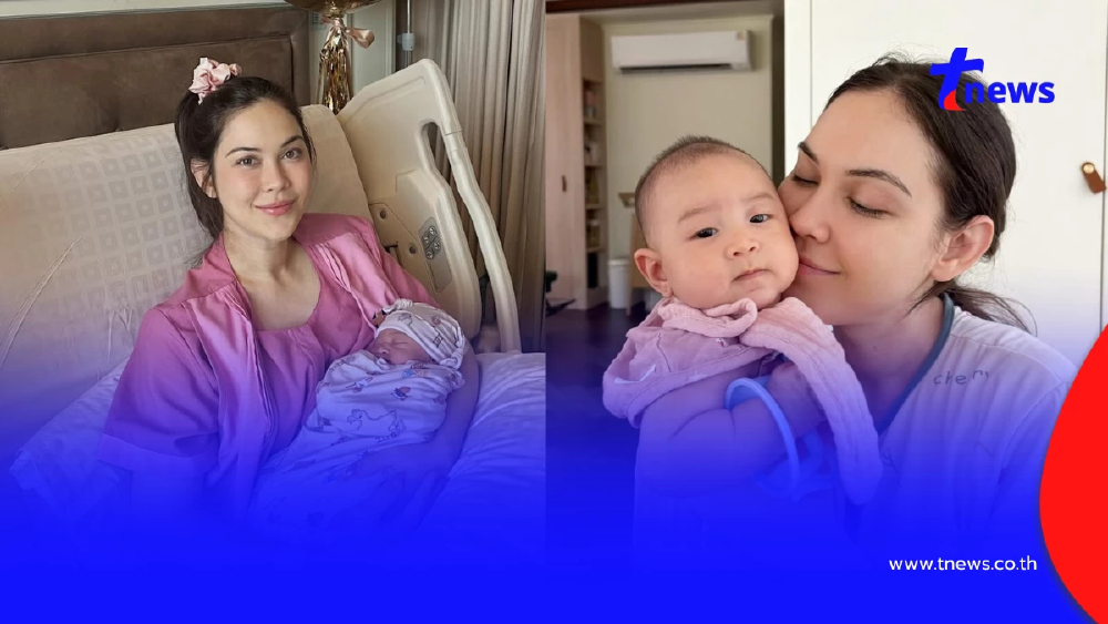 หลงลูกไม่ไหว แมท ภีรนีย์ รีวิวเลี้ยงลูก 3 เดือน ซึ้งคำว่า ‘รักแท้’