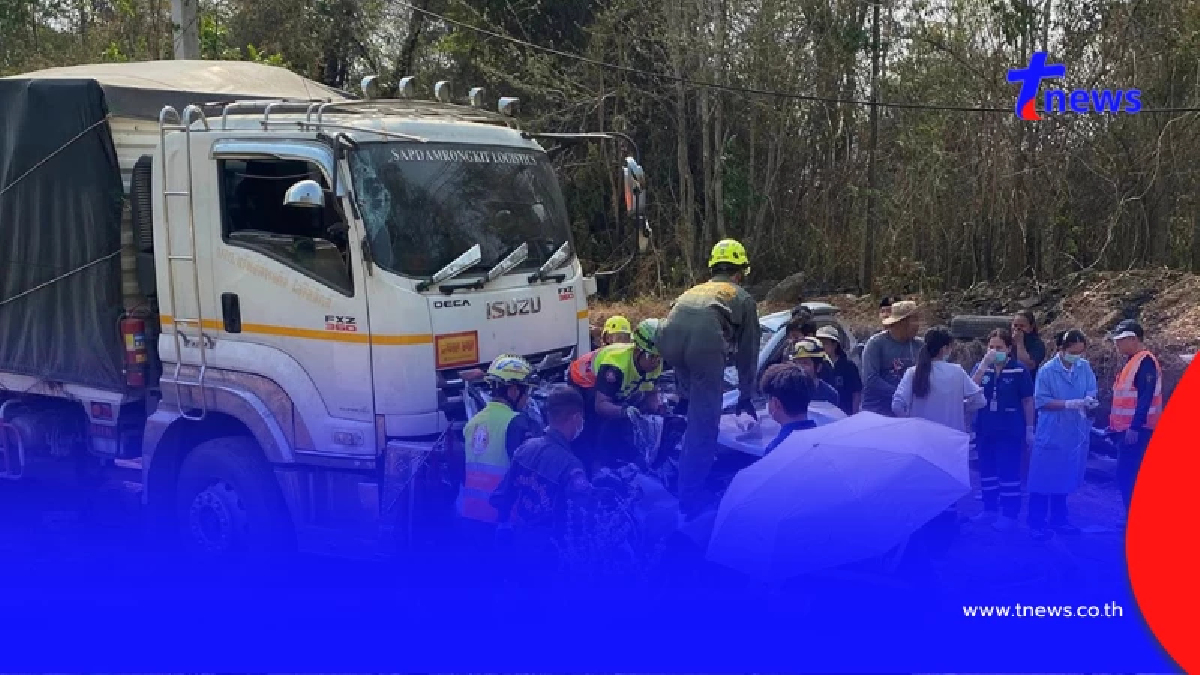 ออกแล้ว ผลตรวจรถพ่วง 18 ล้อ หลังคนขับสารภาพ ปมอุบัติเหตุชน 9 คัน