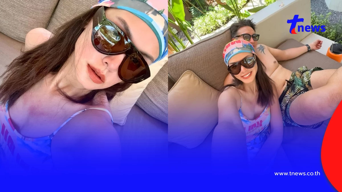 ชาย-วิกกี้ อวดหุ่นแซ่บแพ็คคู่ เช็กอินหัวหิน ลูกๆ ร่วมเฟรมอบอุ่น