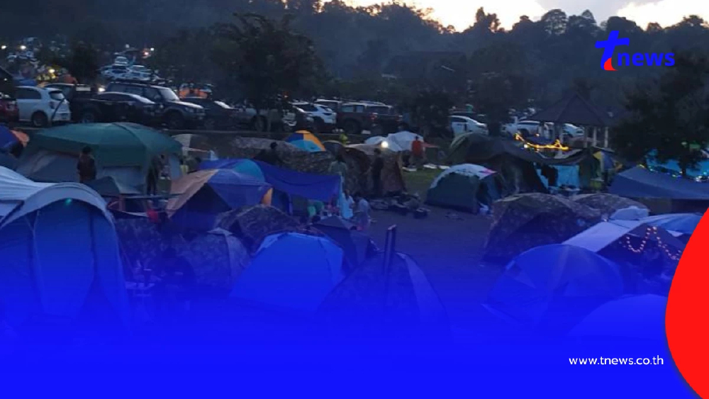 เขาใหญ่ปิดลานกางเต็นท์ลำตะคองชั่วคราว เซ่นวิกฤตน้ำแล้ง