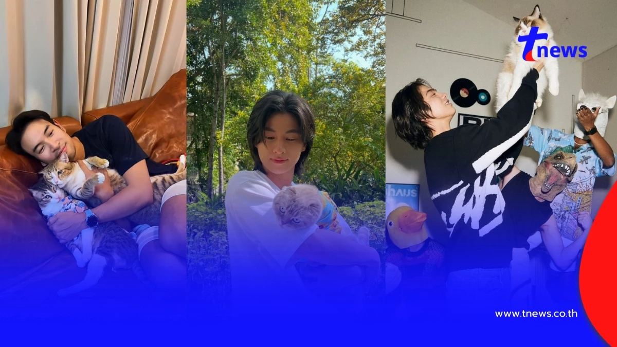 เปิดวาร์ป 8 ดาราชายแถวหน้าโหมดพ่อแมวสุดละมุนทำแฟนคลับใจเหลว
