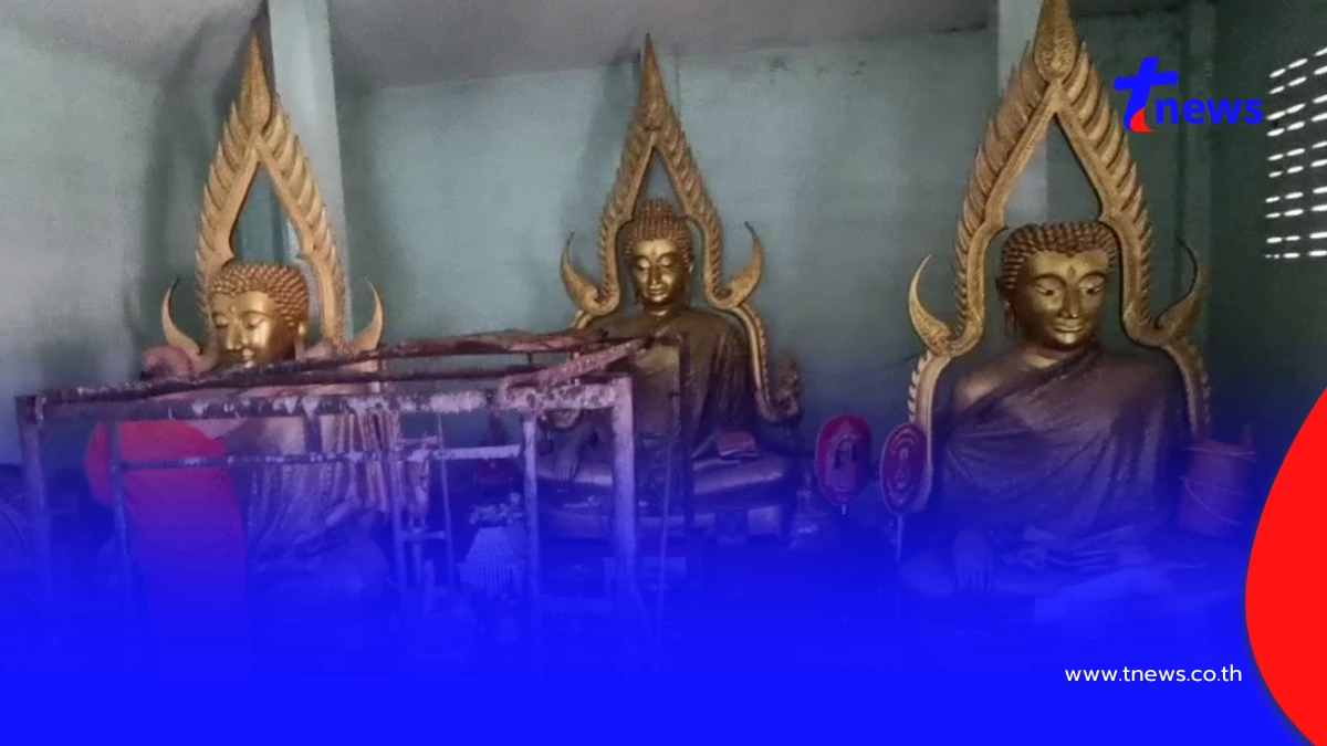 โจรใจบาปตัดเกศพระเกลี้ยงวัด! ศิษย์แสบแอบเจียรอยพระพุทธบาทขาย