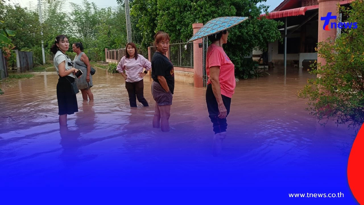 ฝนถล่มแม่สะเรียง น้ำป่าหลากท่วมห้วยวอก 11 หลังคาเรือน