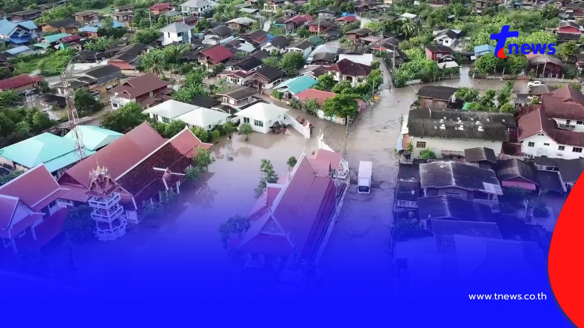 ดอยขุนตาลฝนถล่ม ทำน้ำป่าท่วมห้างฉัตร ผู้ว่าฯ สั่งจับตา 24 ชม.