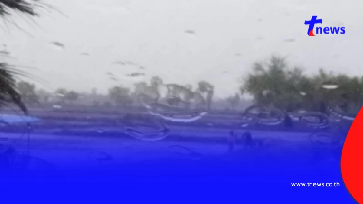 เตือนภัยด่วน ฉบับ 1 อากาศแปรปรวน ฝนจ่อกระหน่ำ เปิดพิกัดอ่วม