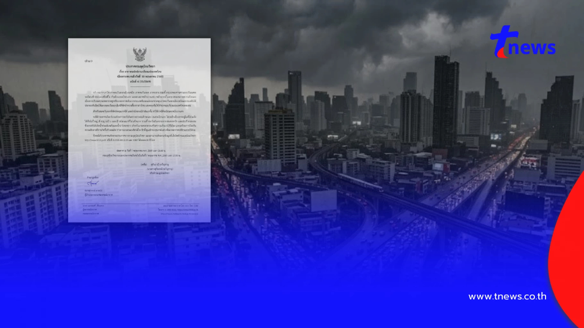 เตือนภัย ฉ.4 เปิดพิกัด 35 จังหวัด อากาศแปรปรวน ฝนตกหนัก ลมกระโชกแรง