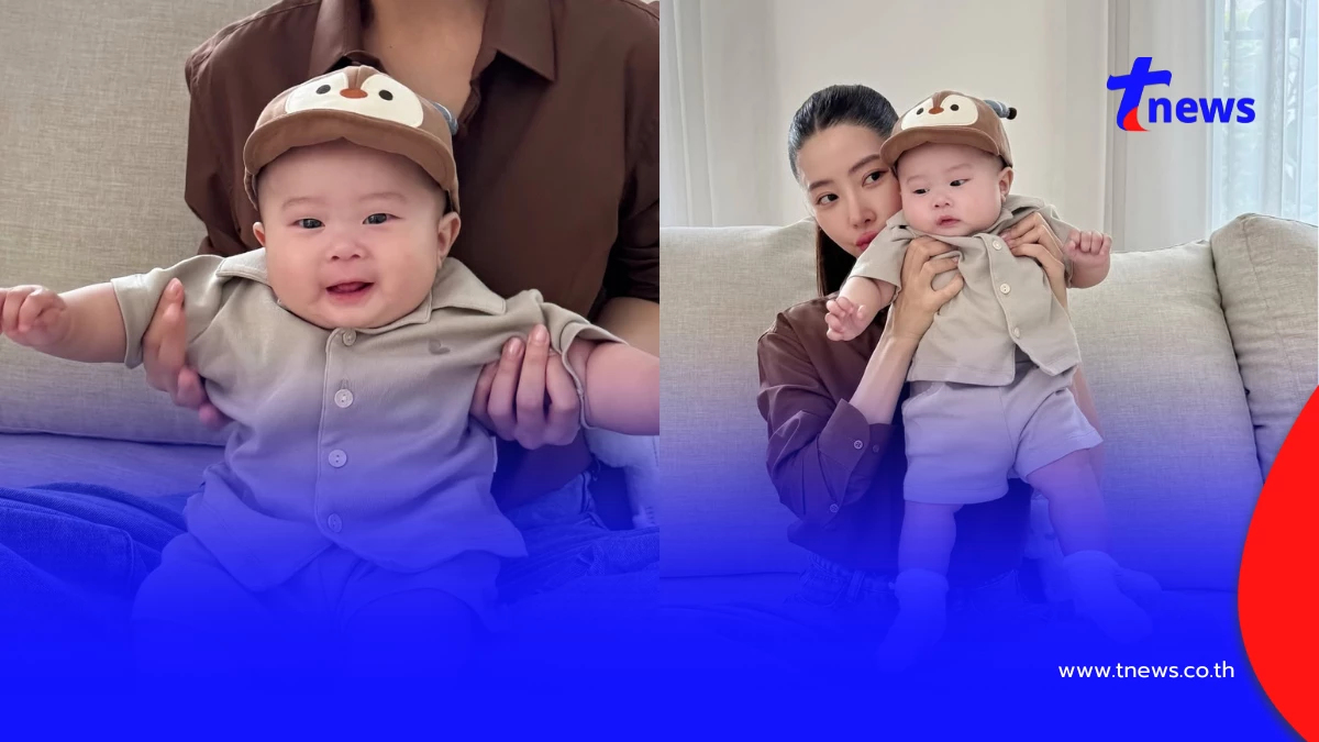 เอ็นดูไม่ไหว ลูกชาย เนย วรัฐฐา ยิ่งโตยิ่งหล่อจ้ำม่ำ ฉายแววซุปตาร์