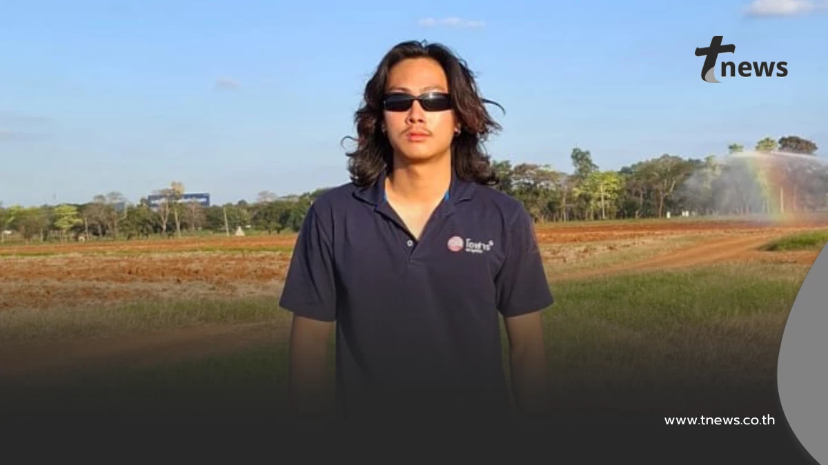 ส่องลุคสุดเซอร์ ทายาทฟาร์มโชคชัย ขับแทรกเตอร์ลุยงานเอง
