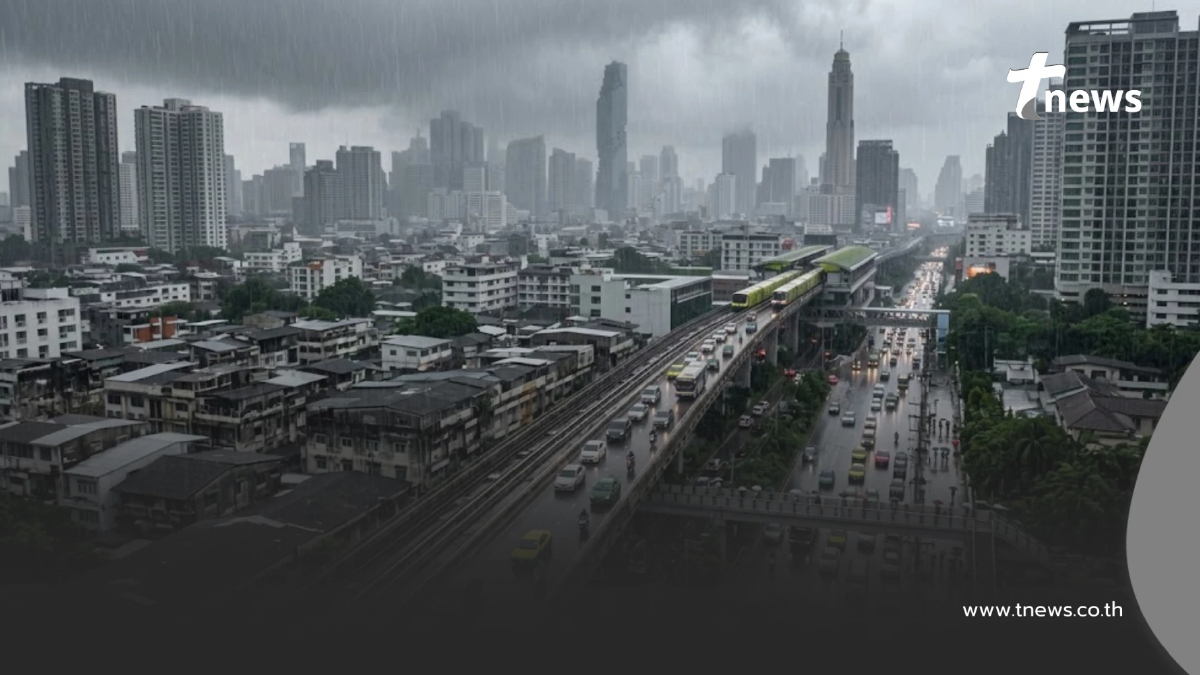 เตือนรับมือมรสุม 38 จังหวัด ฝนตกหนักวันนี้ ระวังช่วงบ่ายถึงค่ำ
