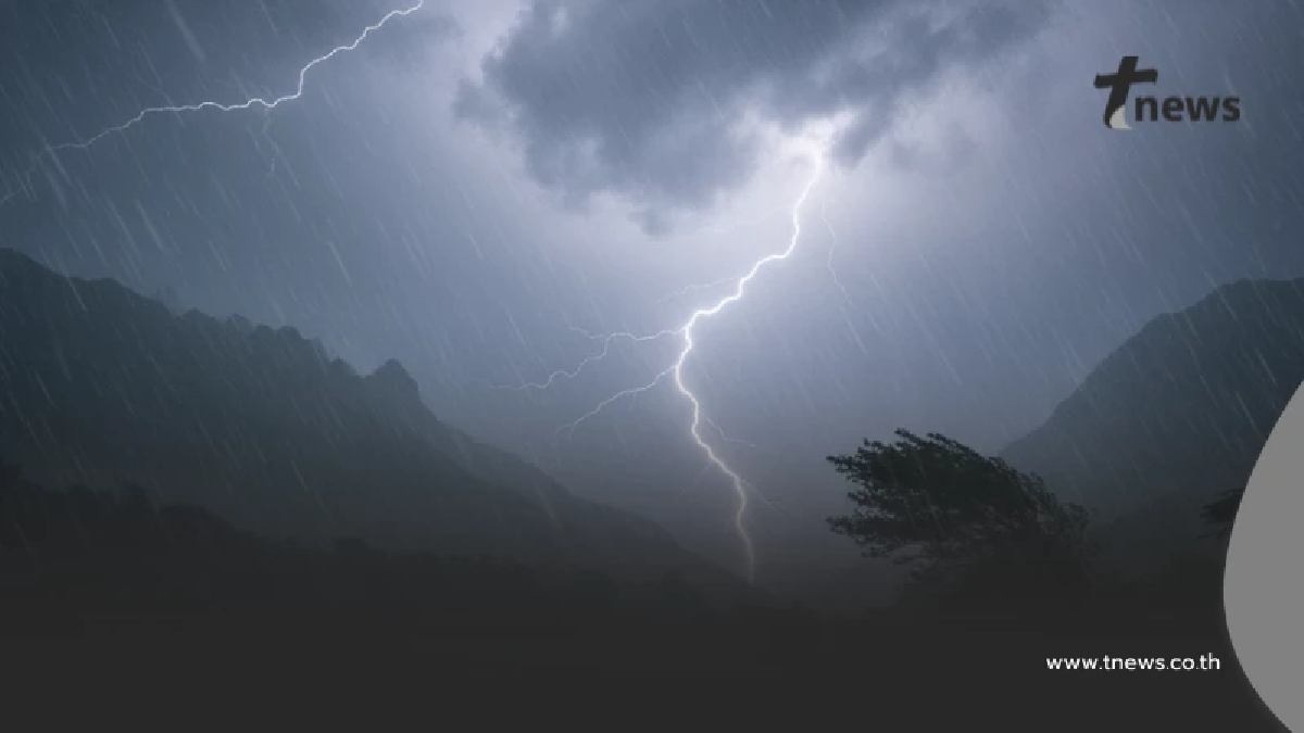 อุตุฯ เตือน 41 จังหวัด รับมือฝนตกหนัก อัปเดตเส้นทางพายุ "เมขลา"