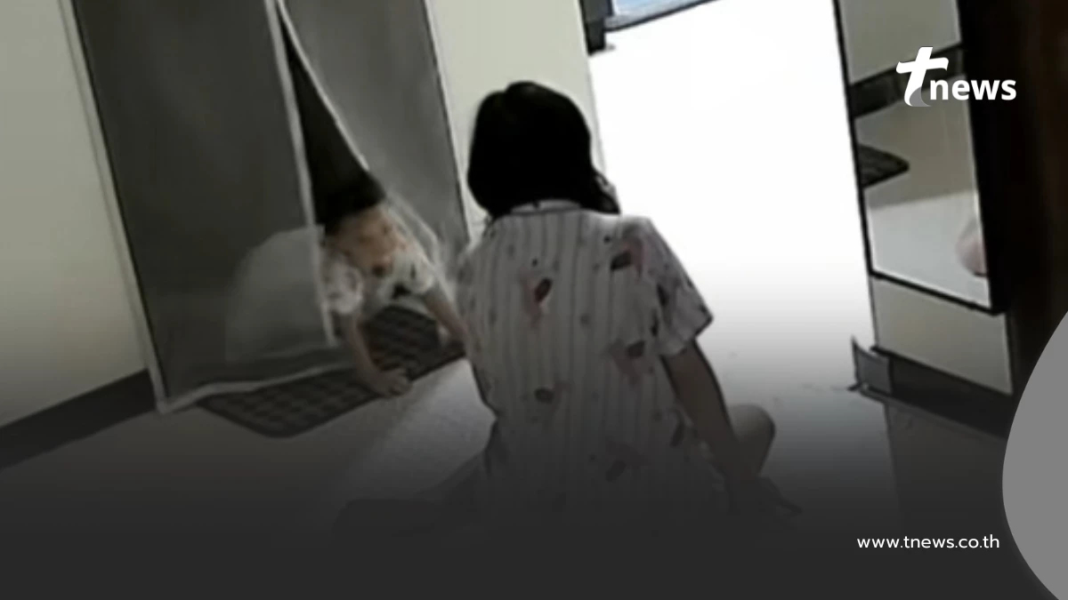 แม่ลูกพากัน "คลาน" ออกจากห้อง สภาพล่าสุดทำชาวเน็ตแห่เมนต์สนั่น