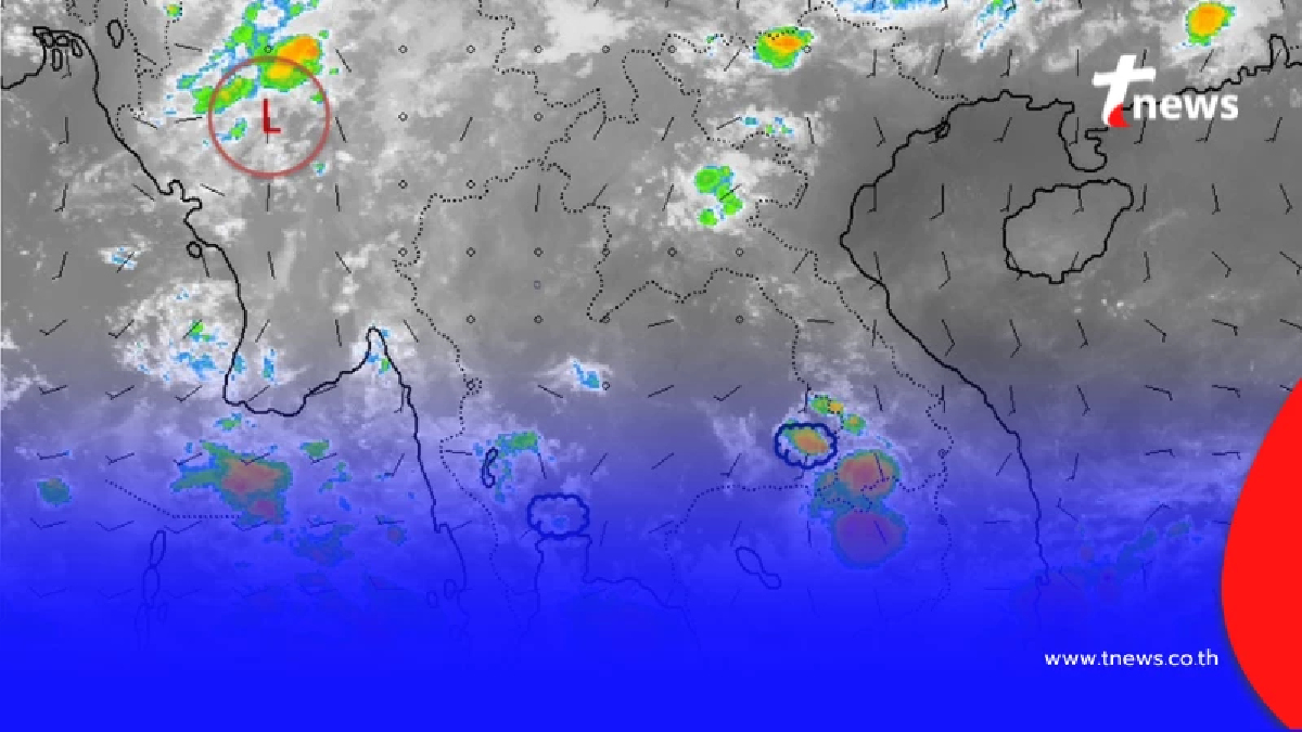 เตรียมร่มให้พร้อม เย็นนี้กรุงเทพฯ และปริมณฑลเจอฝนฟ้าคะนอง 60%