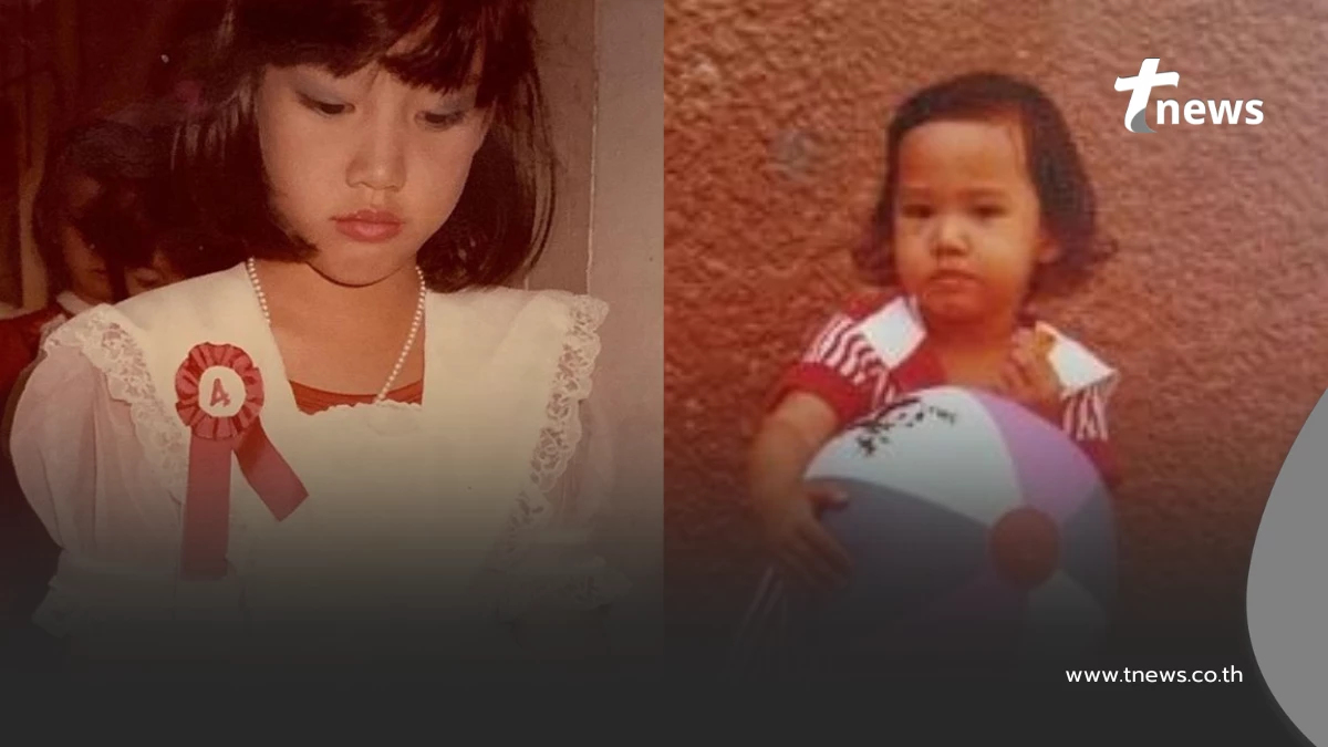 หนูน้อยคนนี้คือใคร? ย้อนภาพวัยเด็ก ลั่นสวยมาตั้งแต่เกิด