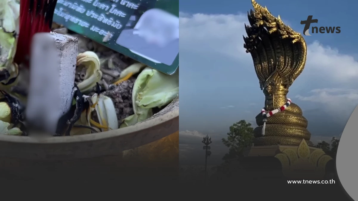 ส่องเลขธูป ททท.นครพนม จุดธูปเสี่ยงทายชนเลขขูดพญาศรีสัตตนาคราช