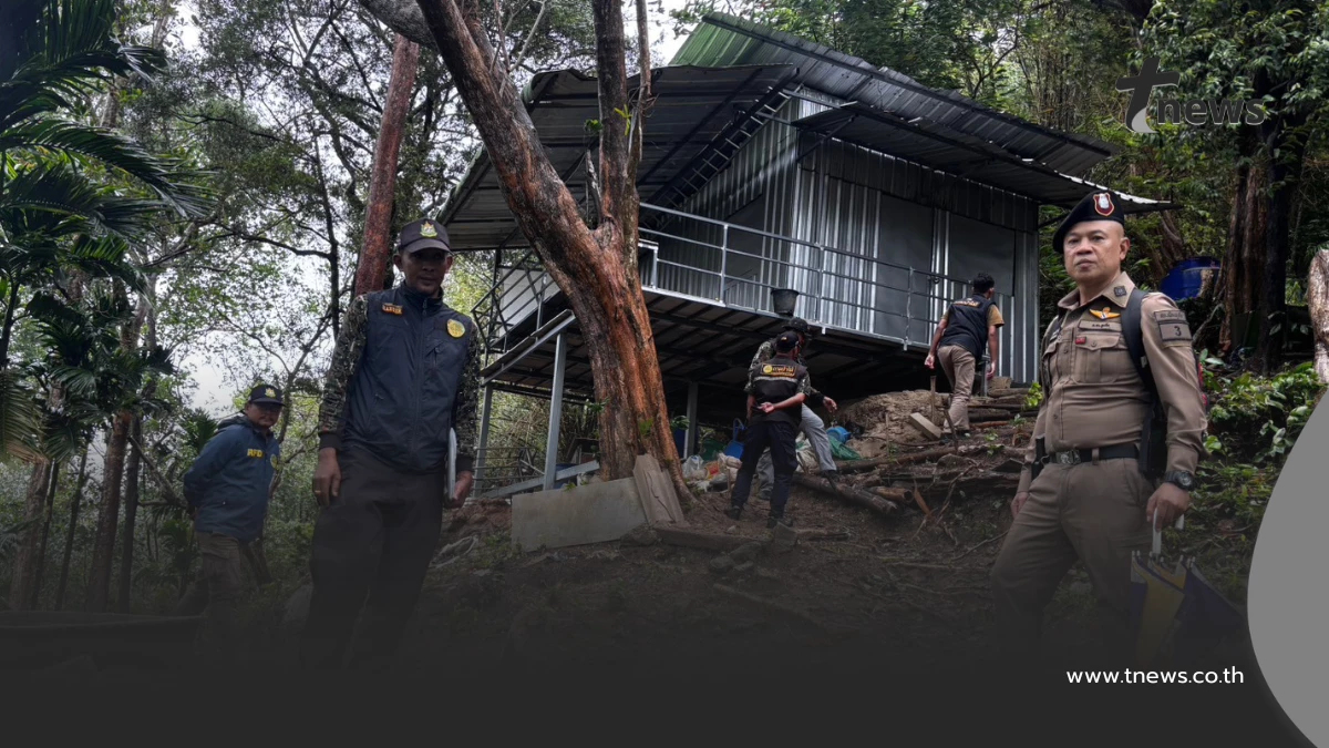 ฟันเฒ่า 64 รุกป่าเขาโต๊ะแซะภูเก็ต แอบถางป่าสร้างบ้านพัก