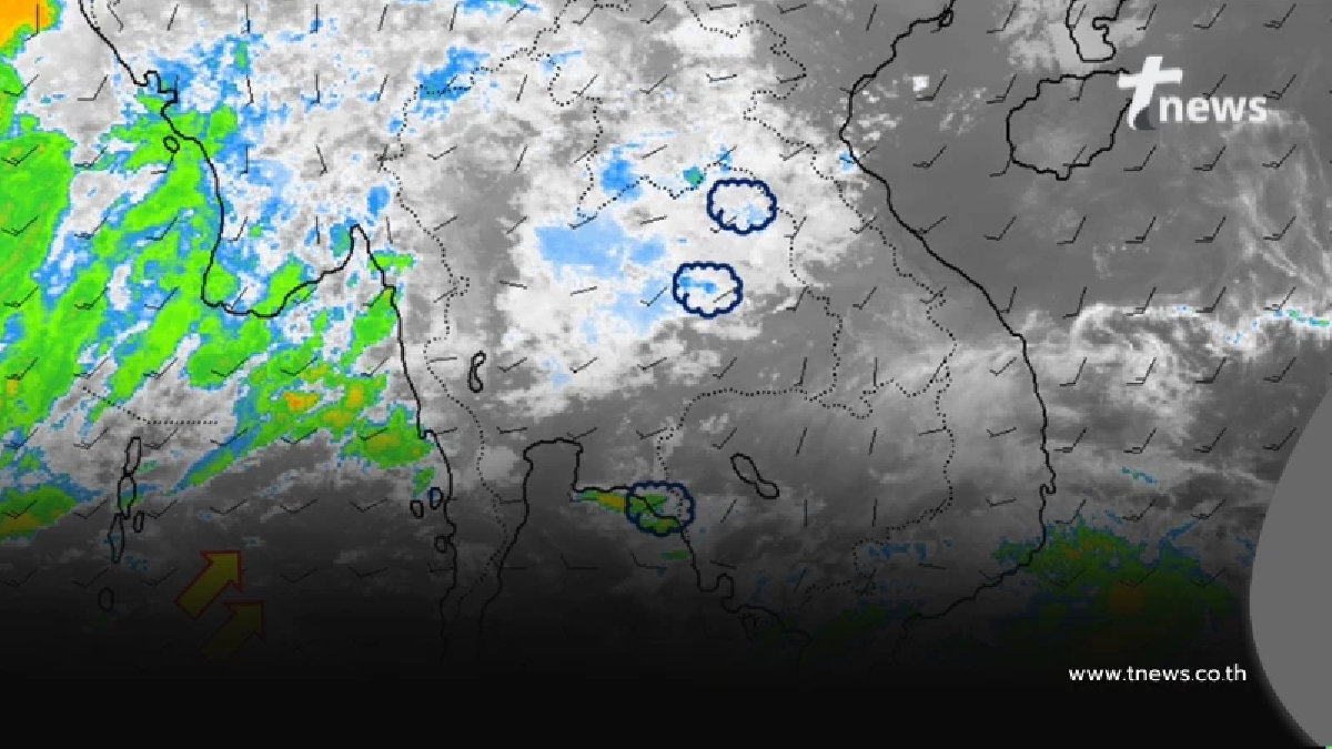 กทม.-ปริมณฑล เจอฝนฟ้าคะนอง 40% ของพื้นที่ เน้นตกช่วงบ่ายถึงค่ำ