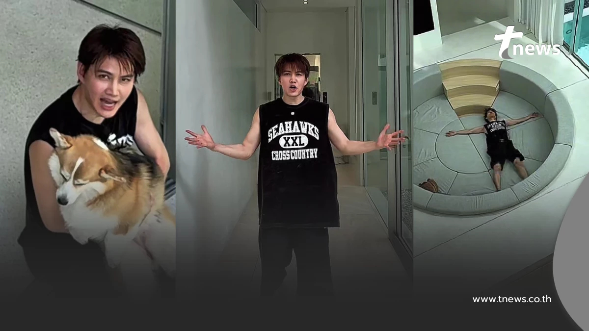 "กอล์ฟ พิชญะ" เปิดบ้านหรู 2 ชั้นครึ่ง อลังการงบไม่ถึง 25 ล้าน