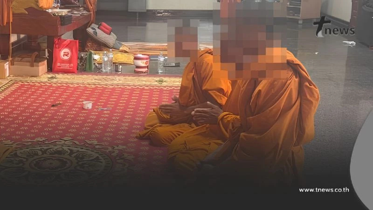 บุกจับคากุฏิ! พระ 3 รูปมั่วสุมเสพยาบ้า พบของกลาง 6 เม็ด!