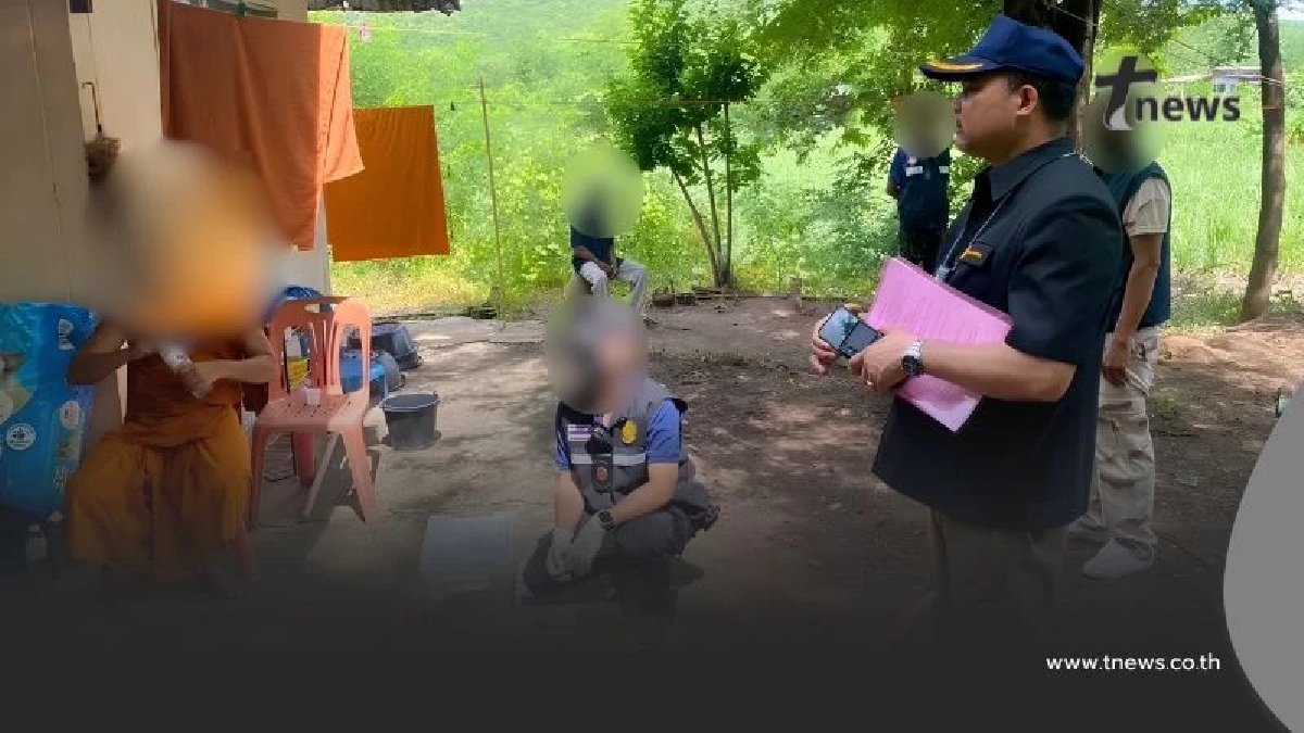 ผ้าเหลืองสะเทือน พระวัย 58 ถูกจับคาวัด พบยาบ้า-อุปกรณ์เสพครบ