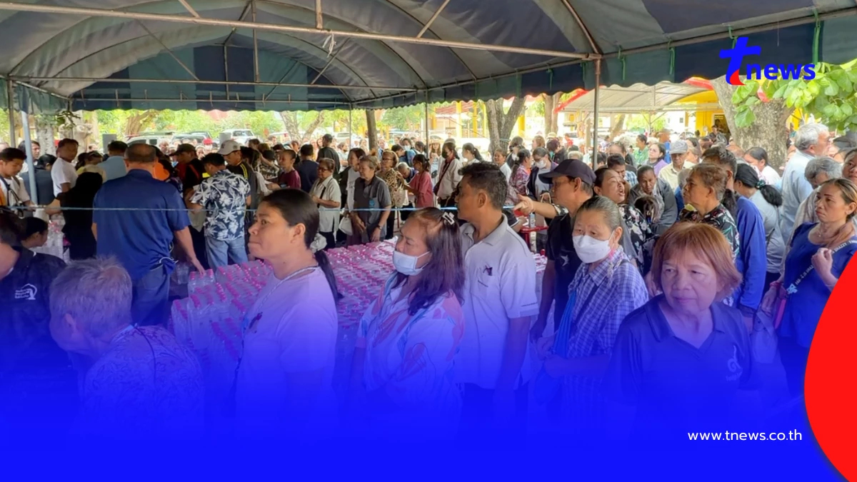 ชาวบ้านโอดหลุดสิทธิบัตรคนจน ด้านวัดแจกถุงยังชีพเยียวยา