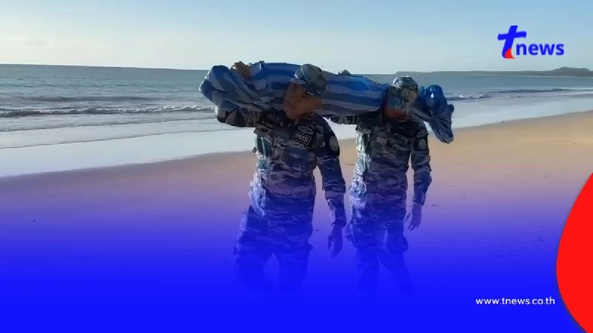 เศร้าอีก! พบซากโลมาลอยเกยชายหาดเกาะคอเขา เร่งชันสูตรหาคำตอบ