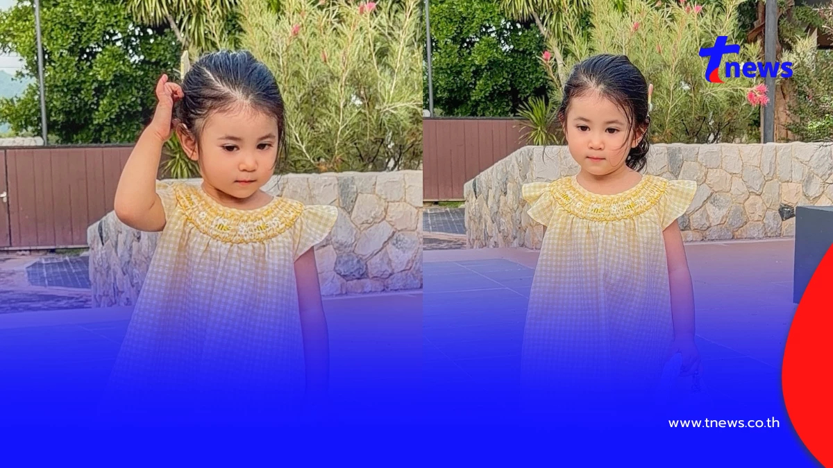 ยิ่งโตยิ่งสวย ลูกสาว"ยุ้ย จีรนันท์"ถอดแบบคุณแม่มาเป๊ะ