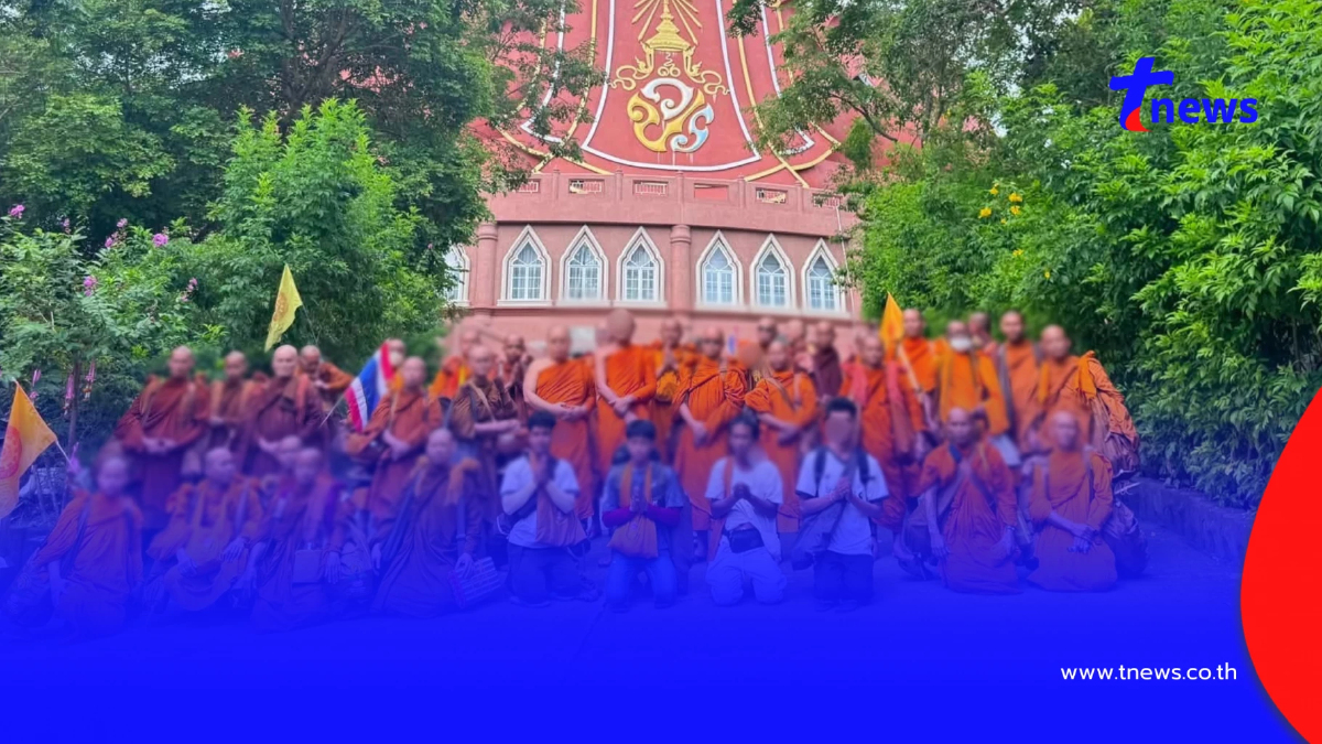 วัดดัง เปิดภาพเพิ่งถวายการต้อนรับคณะพระธุดงค์ ก่อนเกิดเหตุสลด