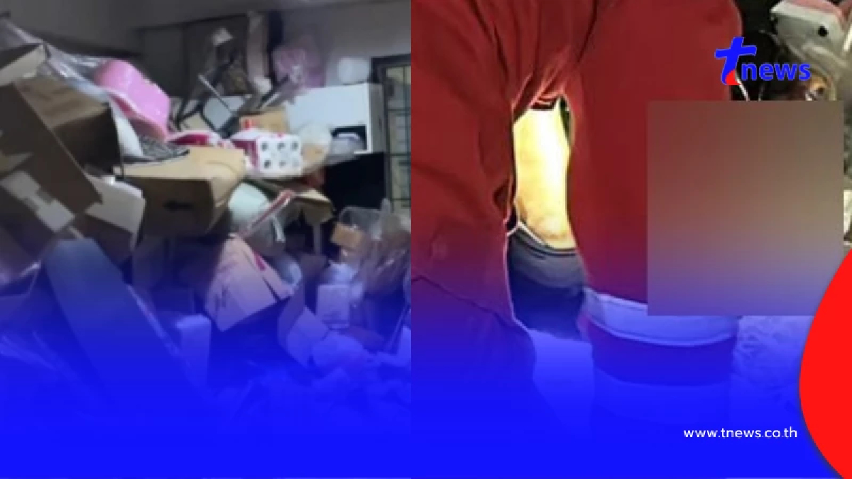 หญิงสูงวัยพูด "ช่วยด้วย" ก่อนเงียบหาย กู้ภัยเข้าไปช่วยยังตกใจ
