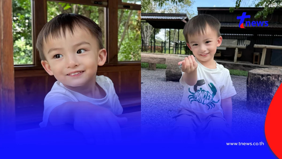 โตแล้วหล่อมาก "น้องไซลาส" ลูกชาย "ดิว อริสรา" อัปเดตลุคใหม่