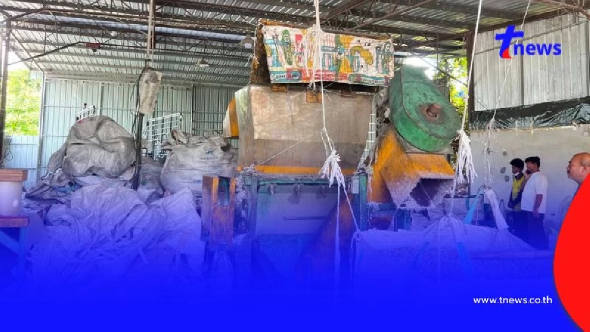 สลดคาโรงงาน! คนงานหญิงพลัดตกเครื่องบดอะลูมิเนียม ดับต่อหน้า