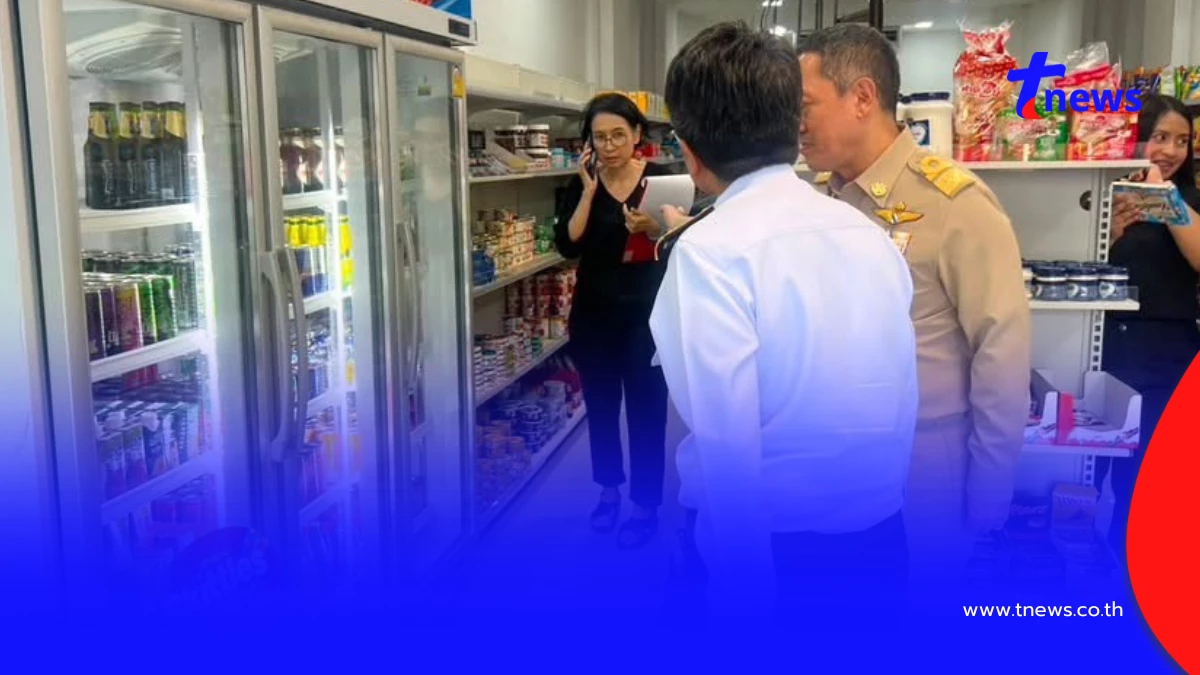 บุกตรวจมินิมาร์ทต่างชาติภูเก็ต ยึดสินค้านำเข้าไร้ฉลากไทย