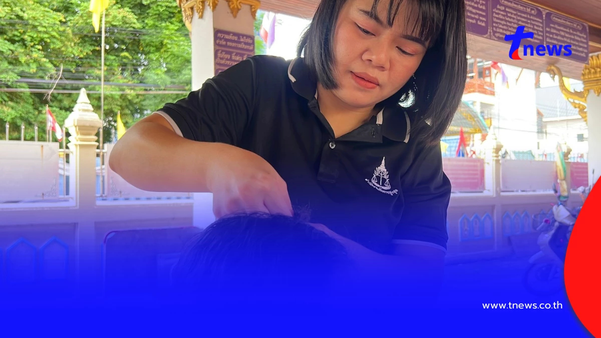 ชื่นชม! สาวอัยการอ่างทอง ถักเปียนักเรียน 20 บาทก่อนทำงาน