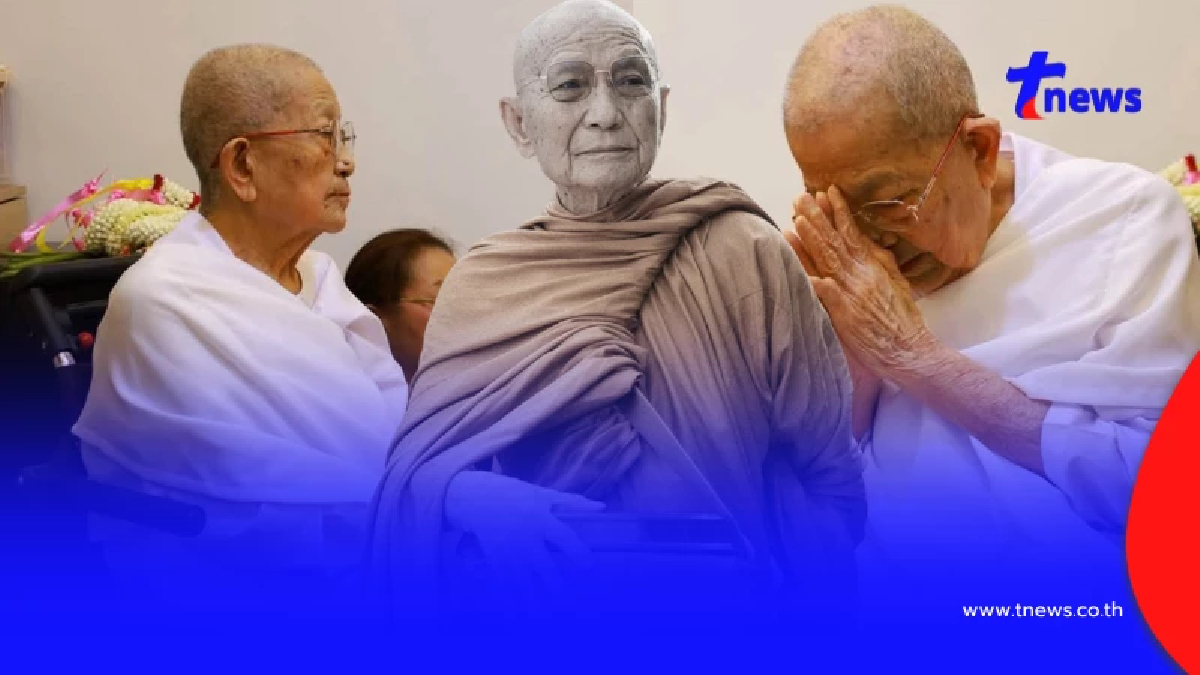 เปิดภาพ "แม่ชีบัวตูม" พี่สาวแท้ๆ "หลวงปู่จื่อ" ดูแลสังขารพระน้องชายไม่ห่าง