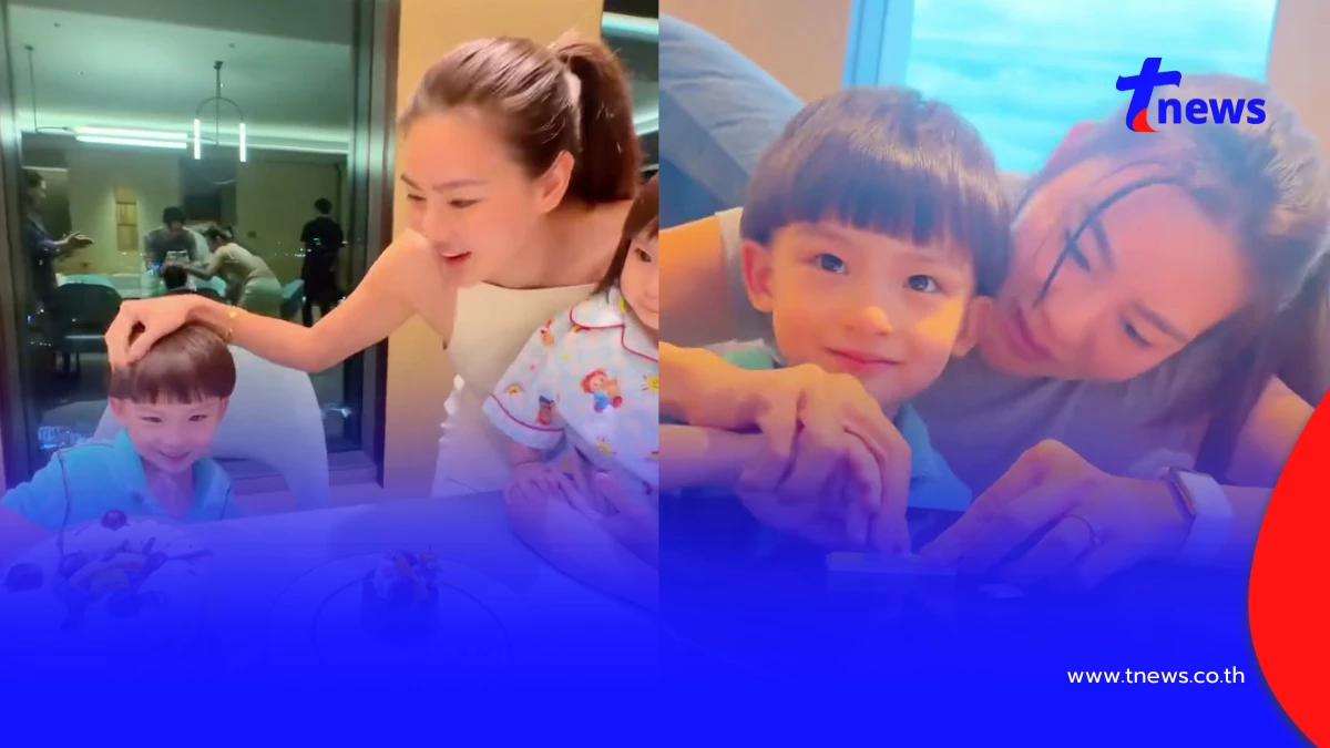 “ระยะทางทำลายรักของแม่ไม่ได้” ดิว อริสรา โพสต์ซึ้งถึงลูกชาย