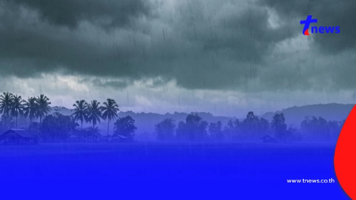 สภาพอากาศพรุ่งนี้ กรมอุตุฯ เตือน 37 จังหวัด ฝนตกหนัก กทม. โดน 60%