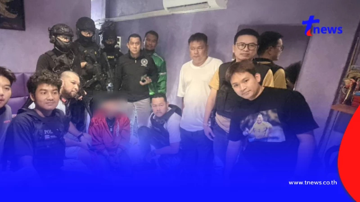 นาทีบุกปิดล้อม 2 จุด รวบ "เด่นลาย" ตัวแสบคดีอุกฉกรรจ์ พบอาวุธเพียบ