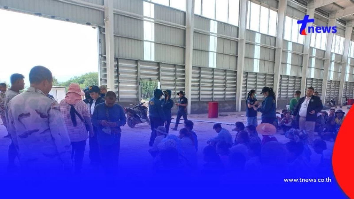 กวาดล้างแรงงานเถื่อนกลางไซต์งาน รวบ 22 ราย ดำเนินคดีนายจ้าง