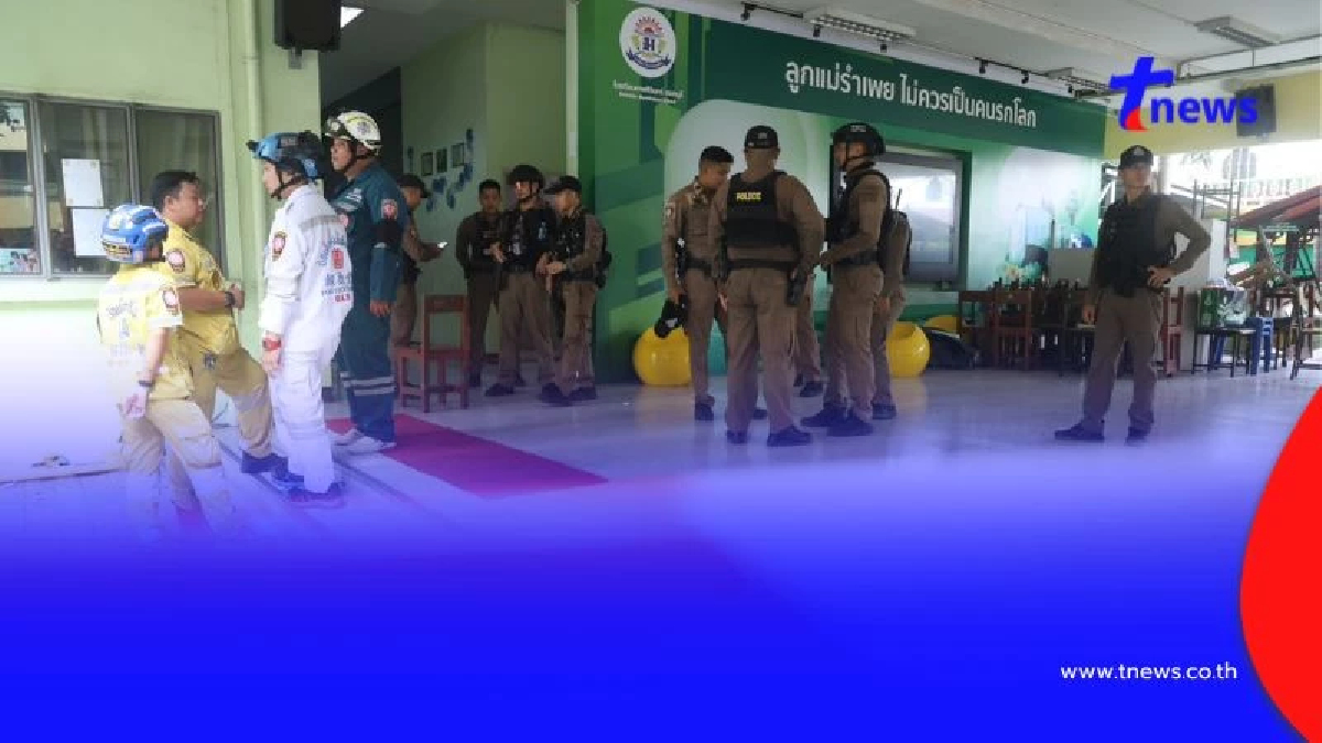 เปิดไทม์ไลน์ กล้องวงจรปิดนาทีเกิดเหตุโรงเรียนเทพศิรินทร์ นนฯ