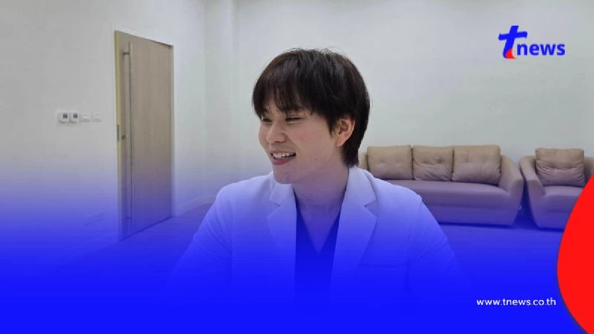 เปิดวาร์ป "หมอกาย" กุมารแพทย์สุดหล่อ ไวรัลทั่วโซเชียล