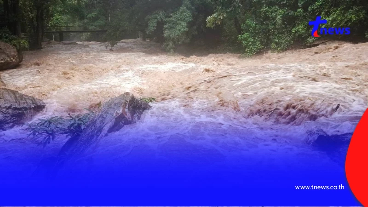 ดอยสุเทพ-ปุย ยกการ์ดสูง สั่งเบรกเข้า 'น้ำตกแม่สา' หลังฝนถล่มน้ำป่าทะลัก